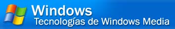 Pgina principal de Tecnologas de Windows Media
