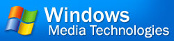 Windows Media Technologies-introductiepagina